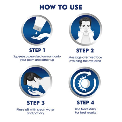 Nivea Men Oil Control Face Wash - For Oily Skin, With 10X Vitamin C Effect