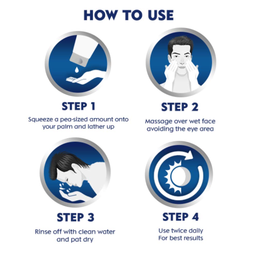 Nivea Men Oil Control Face Wash - For Oily Skin, With 10X Vitamin C Effect