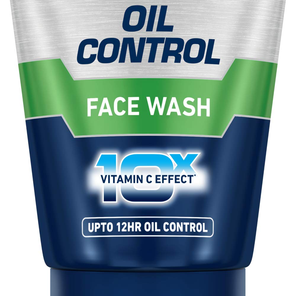 Nivea Men Oil Control Face Wash - For Oily Skin, With 10X Vitamin C Effect