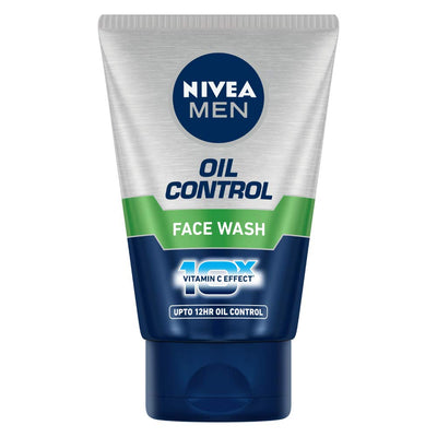 Nivea Men Oil Control Face Wash - For Oily Skin, With 10X Vitamin C Effect