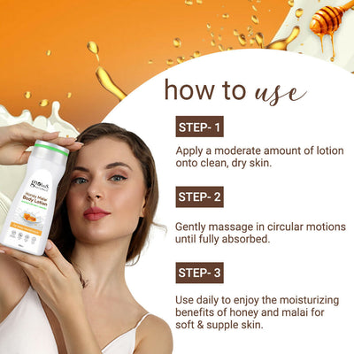 Globus Naturals Honey Malai Body Lotion
