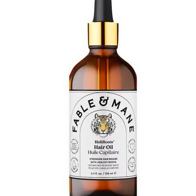 Fable & Mane HoliRoots Oil To Strengthen Roots and Thicken Hair