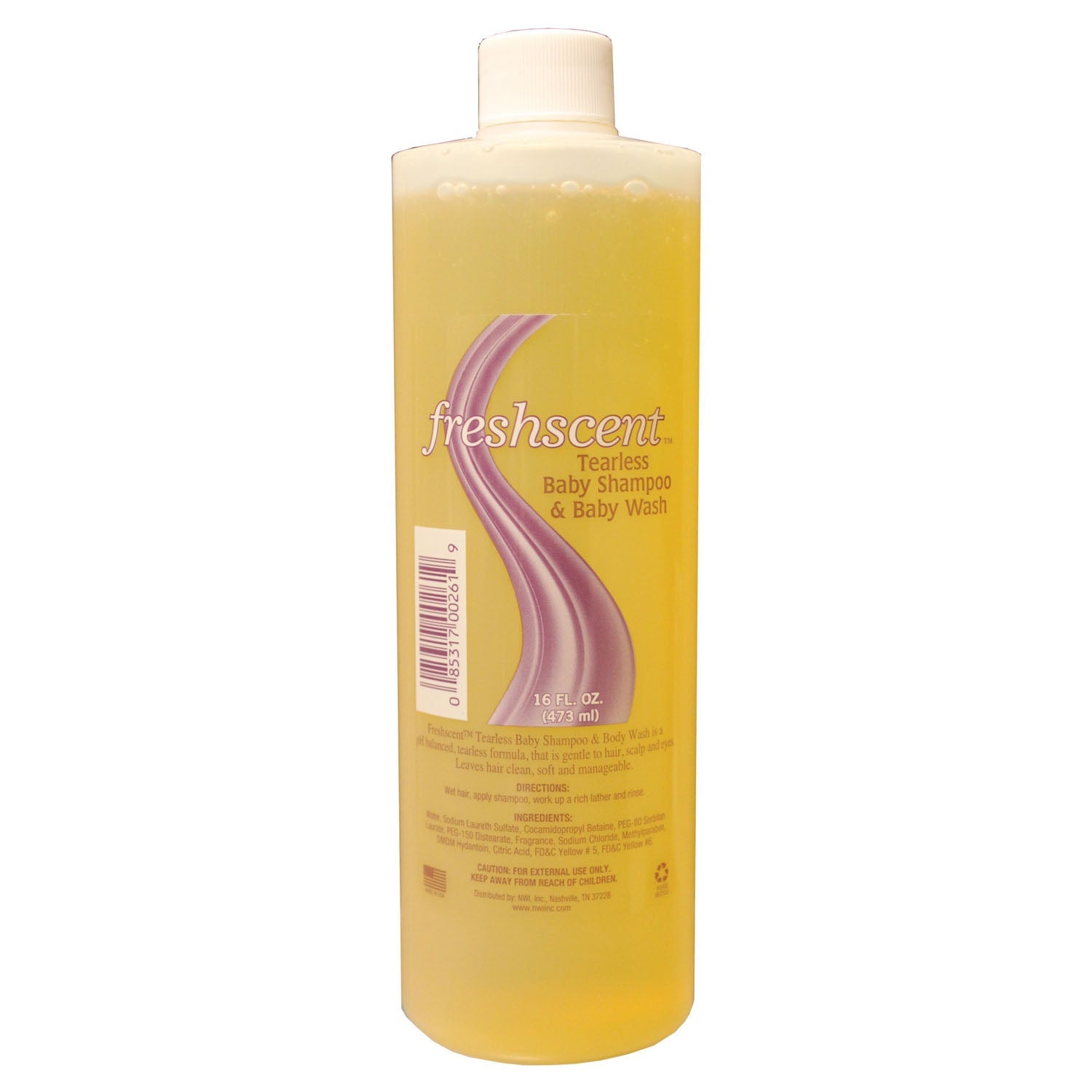 Freshscent Tearless Baby Shampoo &amp; Body Wash, 16 oz