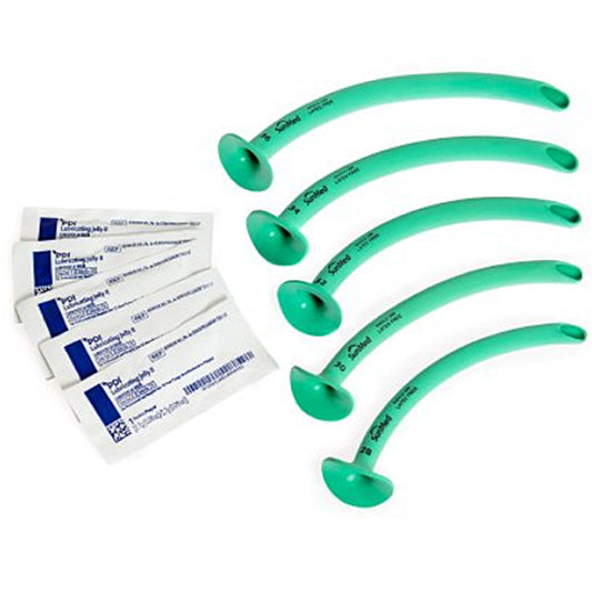 Nasopharyngeal Airway Set Trumpet Style (Robertazzi) with 28, 30, 32, 36 French Sizes Included