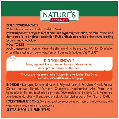 Nature's Essence Papaya Peel-Off Mask - 65 ml