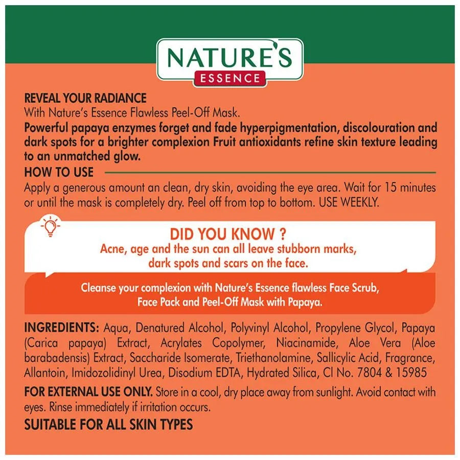 Nature's Essence Papaya Peel-Off Mask - 65 ml