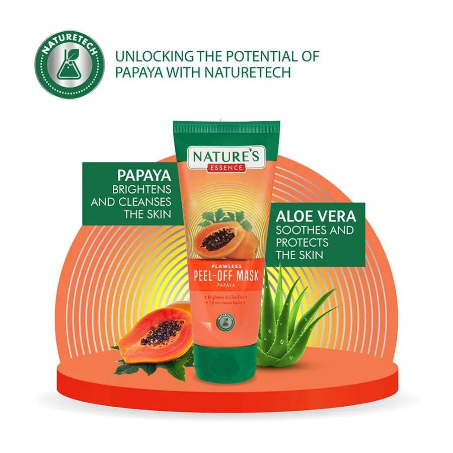 Nature's Essence Papaya Peel-Off Mask - 65 ml