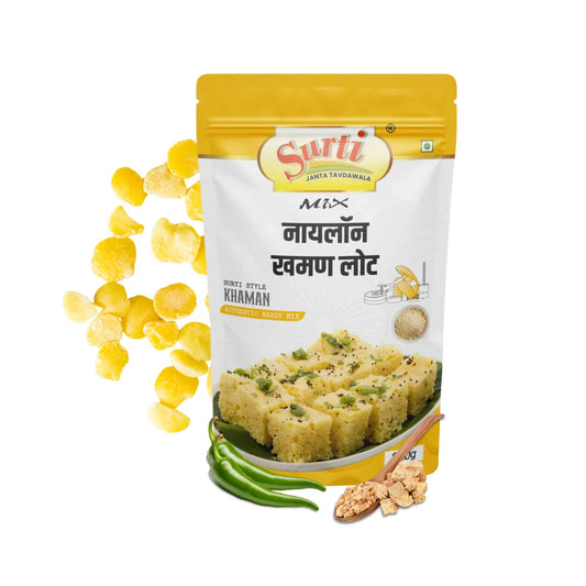 Surtimix Nyloan Khaman Aata | Ready To Eat 500 gms
