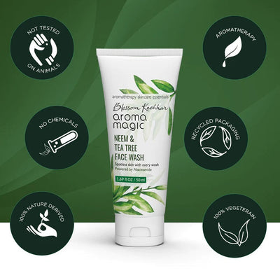 Aroma Magic Neem & Tea Tree Face Wash - Niacinamide