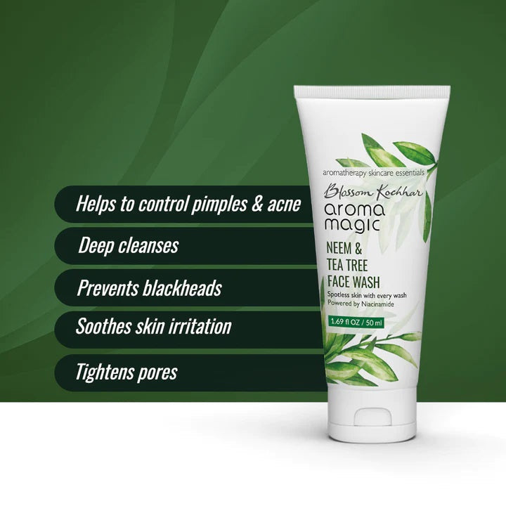 Aroma Magic Neem & Tea Tree Face Wash - Niacinamide