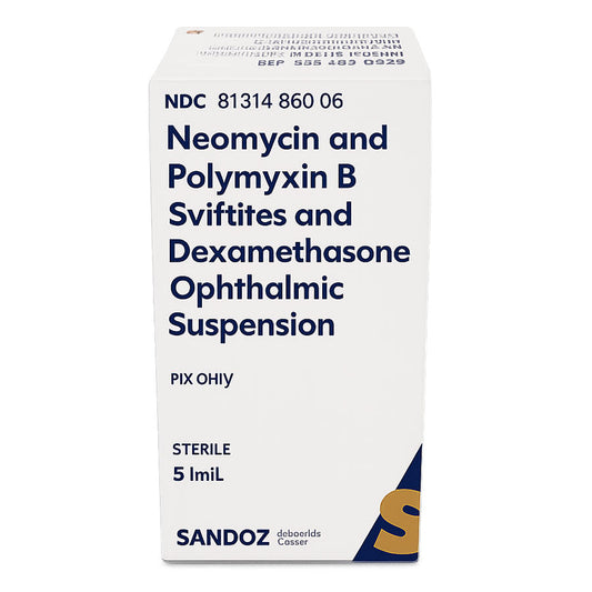 Neomycin Polymyxin B Sulfates Dexamethasone Eye Drops, Ophthalmic Suspension (RX)