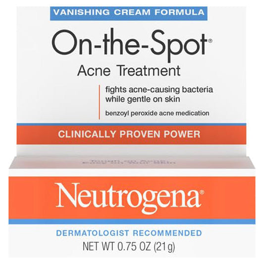 Neutrogena On-The-Spot Acne Spot Treatment Medication with 2.5% Benzoyl Peroxide