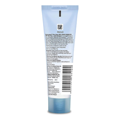 Neutrogena Ultrasheer SPF 50+ PA+++ Face Sunscreen With Helioplex For Ultralight Feel & Matte Finish