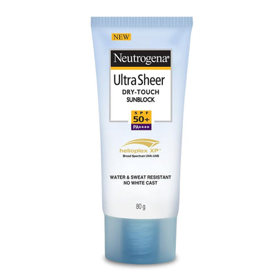 Neutrogena Ultrasheer SPF 50+ PA+++ Face Sunscreen With Helioplex For Ultralight Feel & Matte Finish