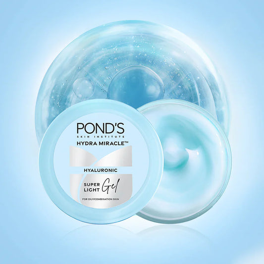 Pond's Super Light Gel Oil-Free Moisturize with Hyaluronic Acid & Vitamin E - 200 gm