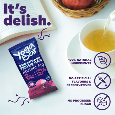 Apricot Fig Breakfast Bar (Pack of 6)