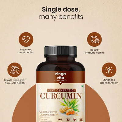 Zinga Vita Next Generation Curcumin | 30 Capsule