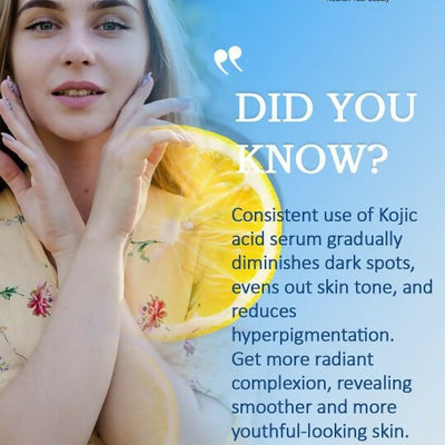 7 Days 2% Kojic Acid Face Serum with Niacinamide for Dark Spots Pigmentation