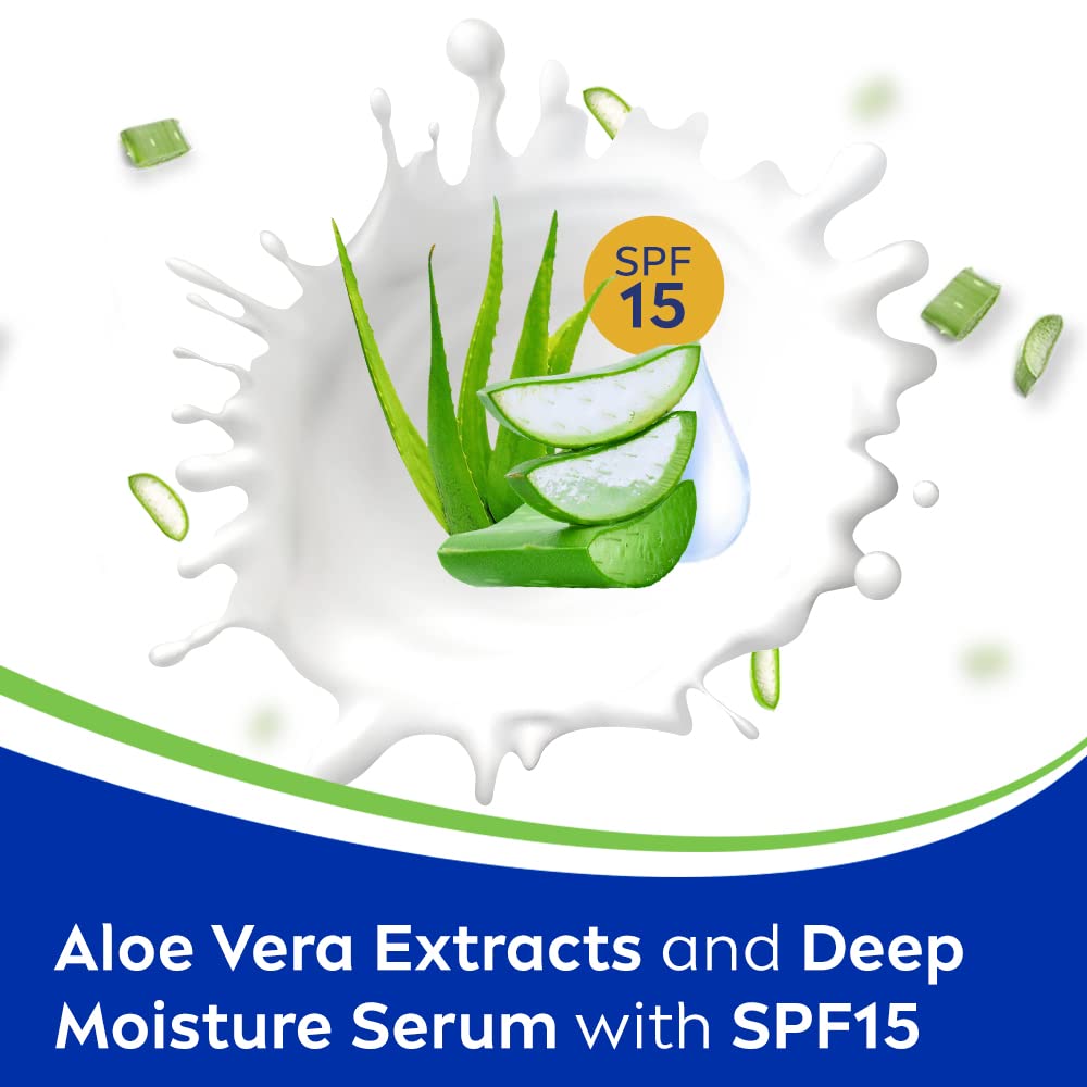 Nivea Body Lotion - Aloe Protection SPF 15, for Daily Sun Protection