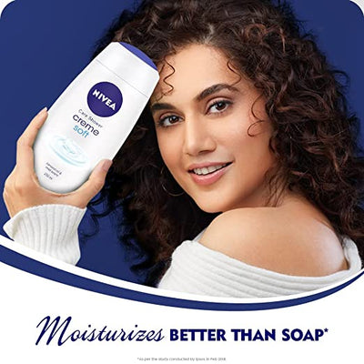 Nivea Creme Soft Body Wash - With Almond Oil For Soft Skin - 250 ml
