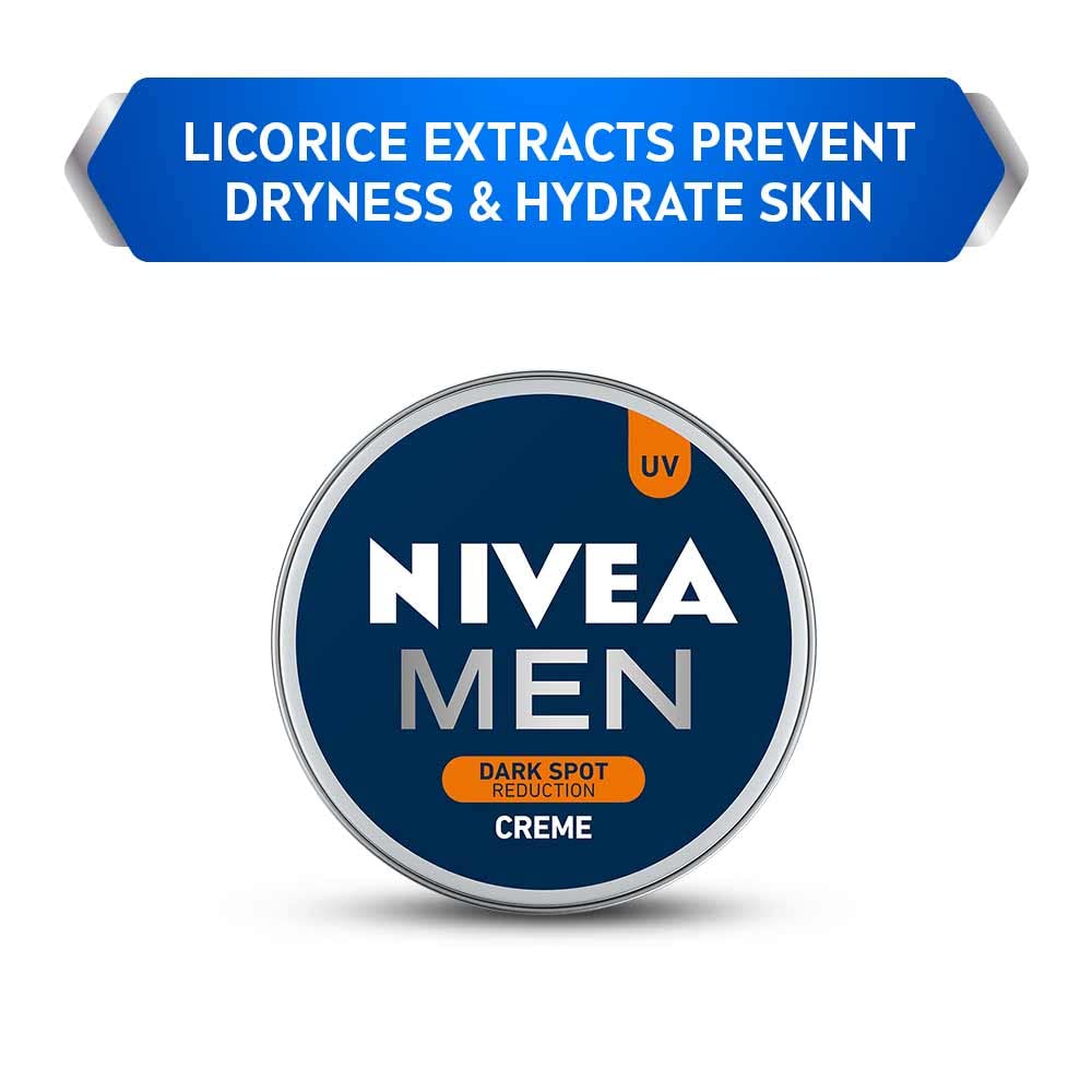 Nivea MEN Creme, Dark Spot Reduction, Non Greasy Moisturizer, Cream with UV Protect