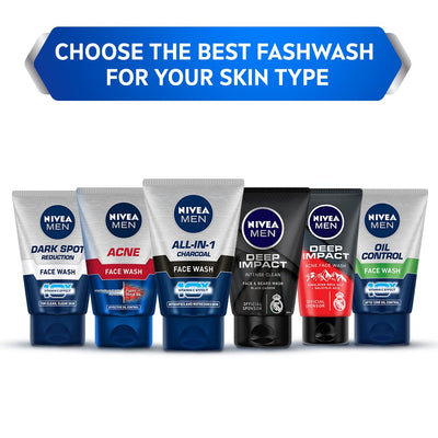 Nivea Men Dark Spot Reduction Face Wash with 10x Vitamin C Effect