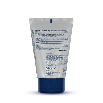 Nivea Men Dark Spot Reduction Face Wash with 10x Vitamin C Effect