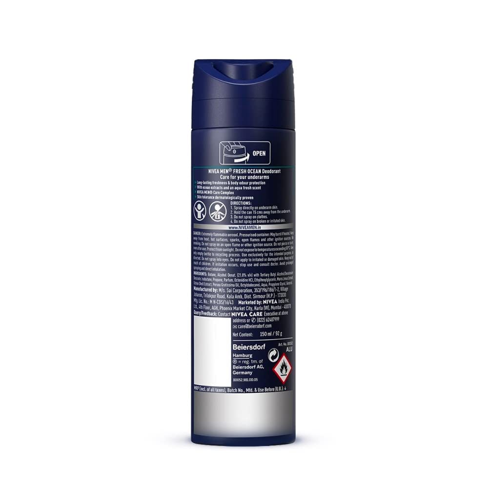 Nivea Men Deodorant Fresh Ocean-150 ml