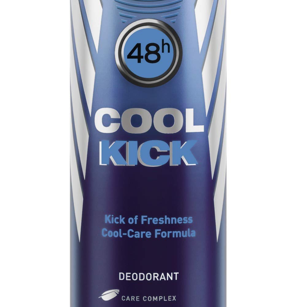Nivea Men Deodorant, Cool Kick, 48h Long Lasting Freshness - 150 ml