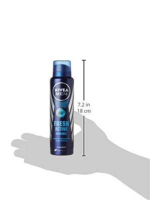 Nivea Men Fresh Active Deodorant, Ocean Extracts, Long Lasting Freshness