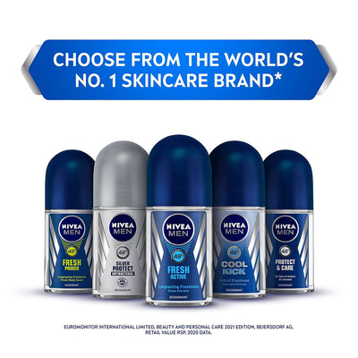 Nivea Men Fresh Power Roll On Deodorant For Men - 50 ml