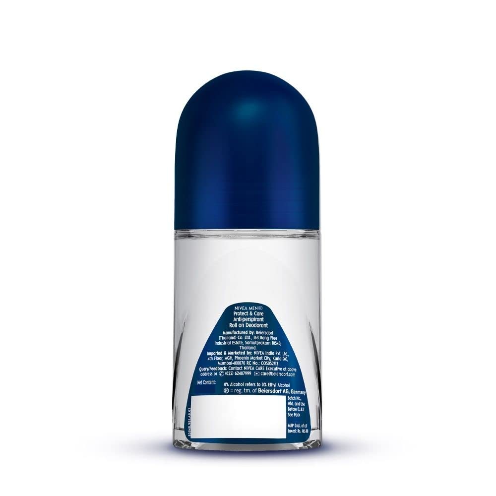 Nivea Men Protect & Care Deodorant Roll On - 48h Freshness - 50 ml