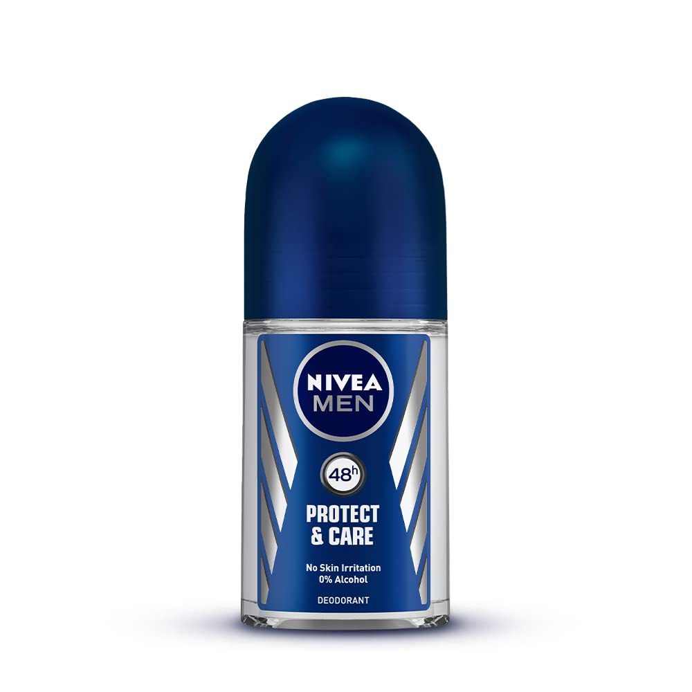 Nivea Men Protect & Care Deodorant Roll On - 48h Freshness - 50 ml