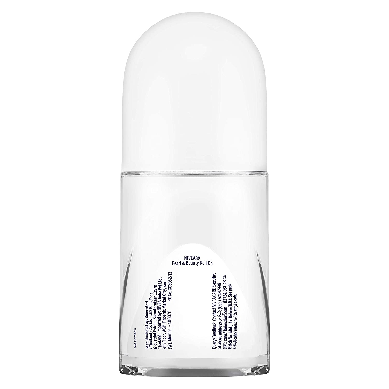 Nivea Women Pearl & Beauty Deodorant Roll On - 48hrs Protection