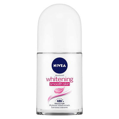 Nivea Women Whitening Smooth Skin Deodorant Roll On - for 48hrs Protection