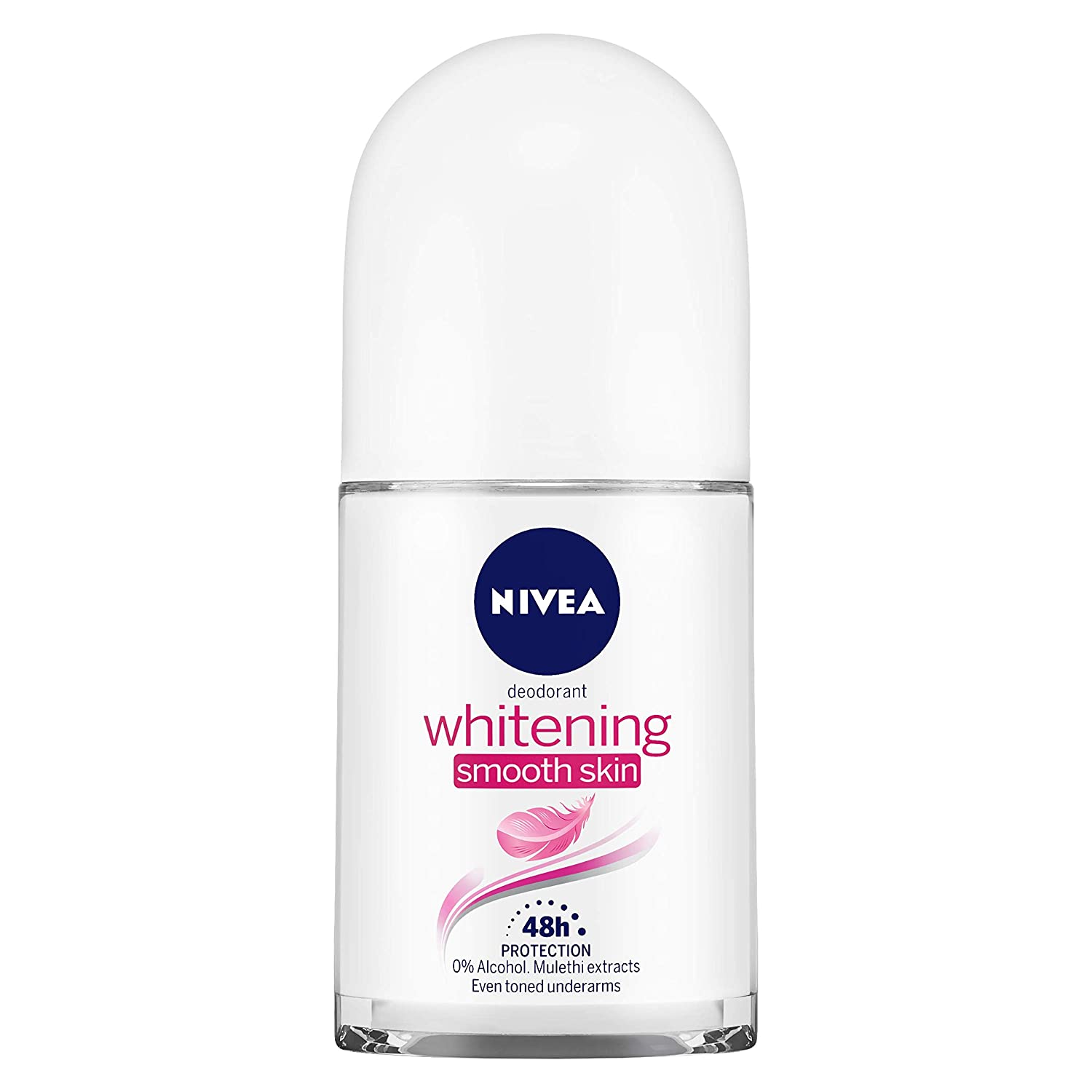Nivea Women Whitening Smooth Skin Deodorant Roll On - for 48hrs Protection