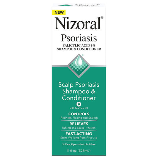 Nizoral Scalp Psoriasis Shampoo & Conditioner (Relieves Itchy Dry Skin)