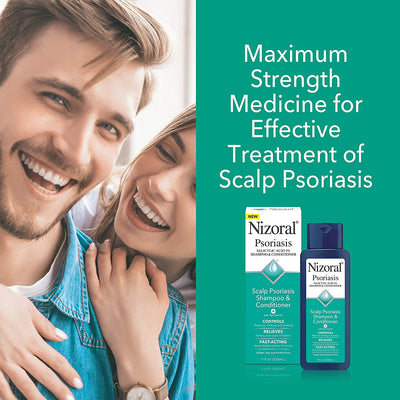 Nizoral Scalp Psoriasis Shampoo & Conditioner (Relieves Itchy Dry Skin)