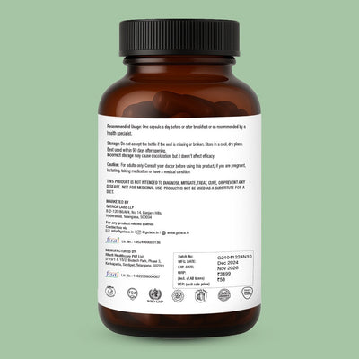 GATACA Pure β-NMN - 1000 mg Capsules, Backed by 21 Patents