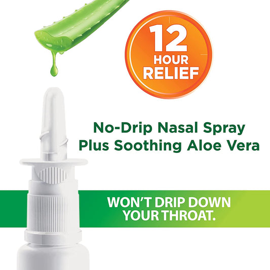 Zicam Extreme Congestion Cold and Allergy Relief Nasal Gel Spray with Soothing Aloe Vera