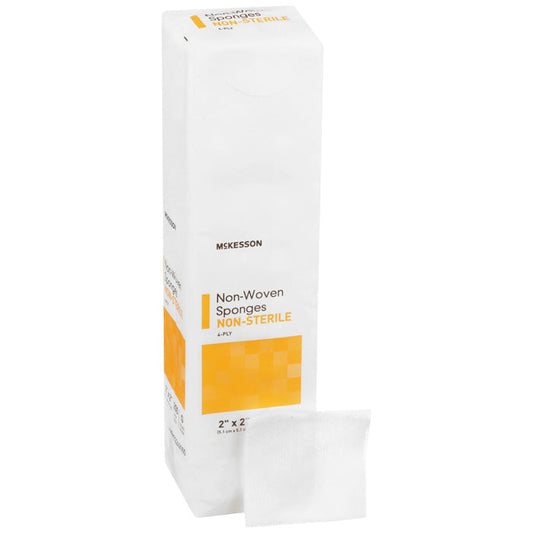 Nonwoven Gauze Sponges 4-Ply Non-Sterile 200/Pack