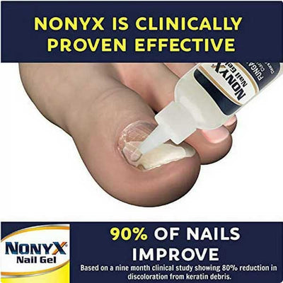 Nonyx Nail Gel Clears Discoloring Fungal Nails 4 oz