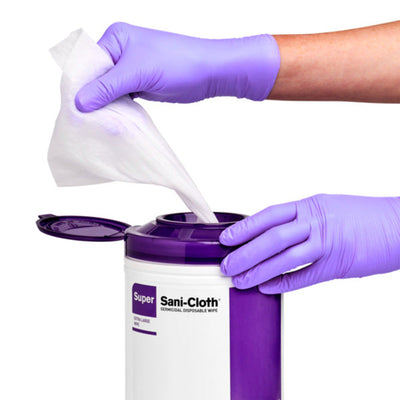 Super Sani Cloth Germicidal Disposable Wipes