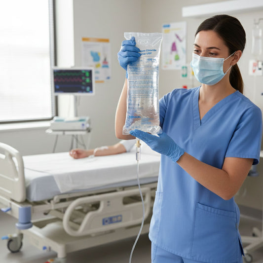 IV Bags, IV Fluid Solution for Intravenous & Infusion IV Therapy (Rx)