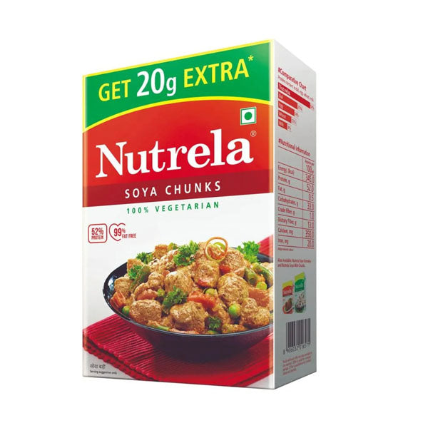 Nutrela Soya - Mini Chunk, 220 g