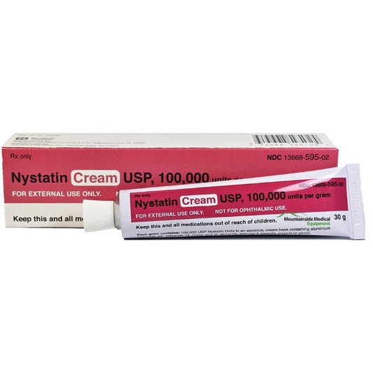 Nystatin Cream 100,000 Units by Torrent Pharmaceuticals, 30 grams (Rx)