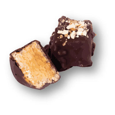 Hetals Homemade Orange Almond Chocolate 350 gms