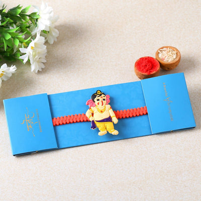 Ganesha Kids Rakhi & Cadbury Temptations