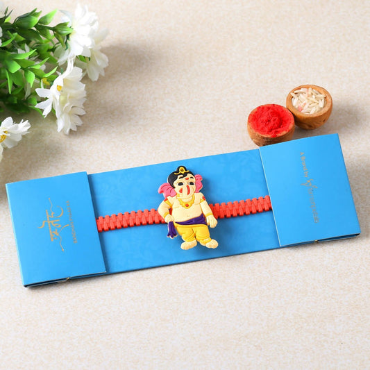Ganesha Kids Rakhi & Cadbury Temptations