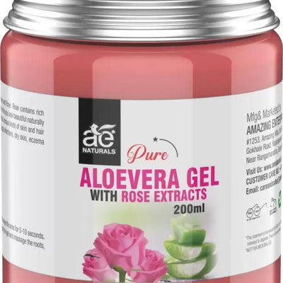 Ae Naturals Pure Aloevera Gel With Rose Extracts
